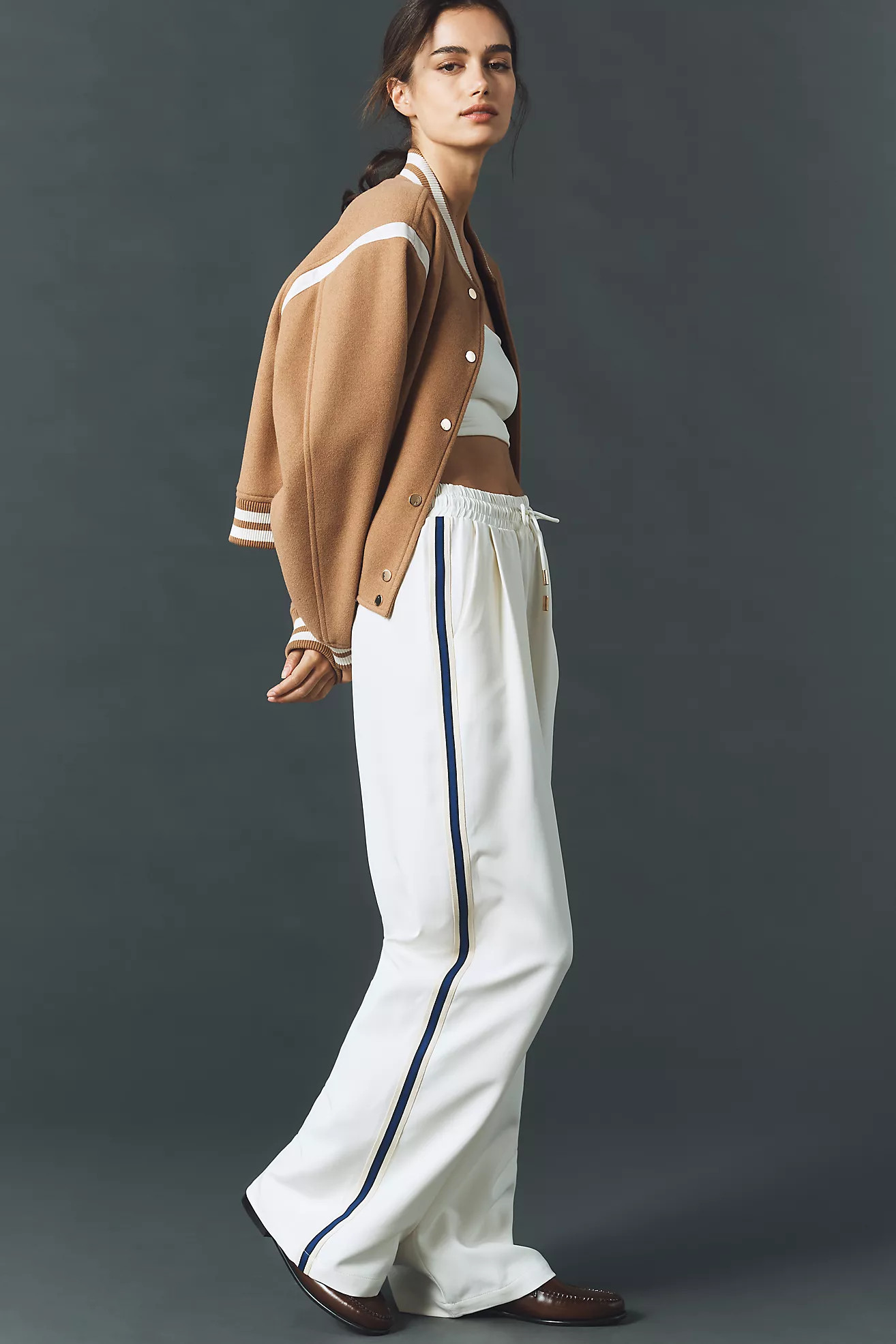 Bishop + Young Ford Tie-Front Track Pants | Anthropologie (US)