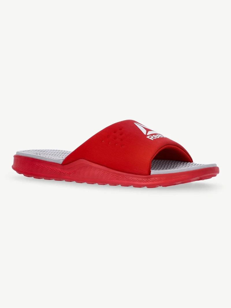 Reebok Men's Cushioned Comfort Slip-On Slides | Walmart (US)