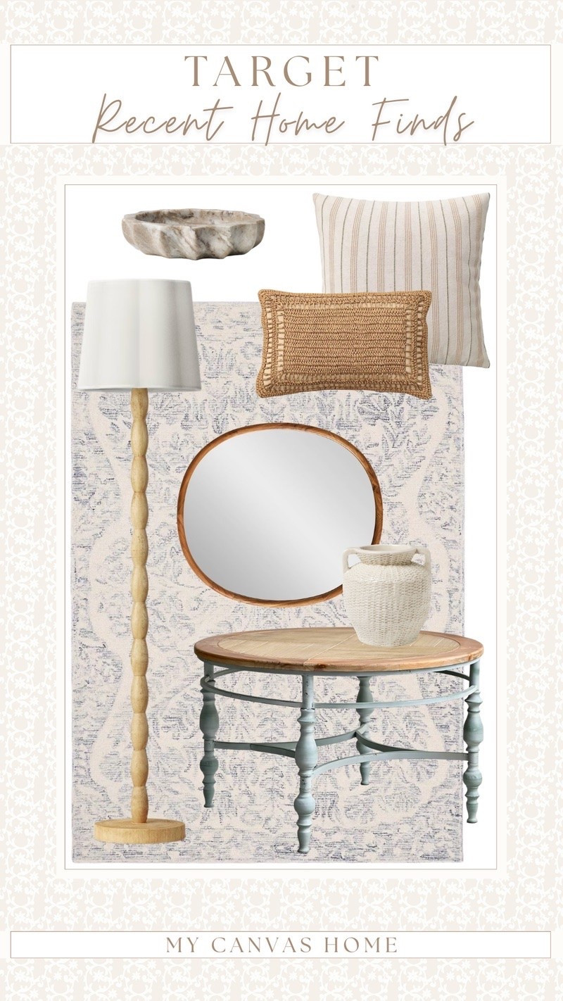 Recent Target home finds I’m eyeing and loving! 🤍 This floor lamp has such a timeless look and I think these throw pillows are perfect for the summer season…

#LTKHome #LTKSaleAlert