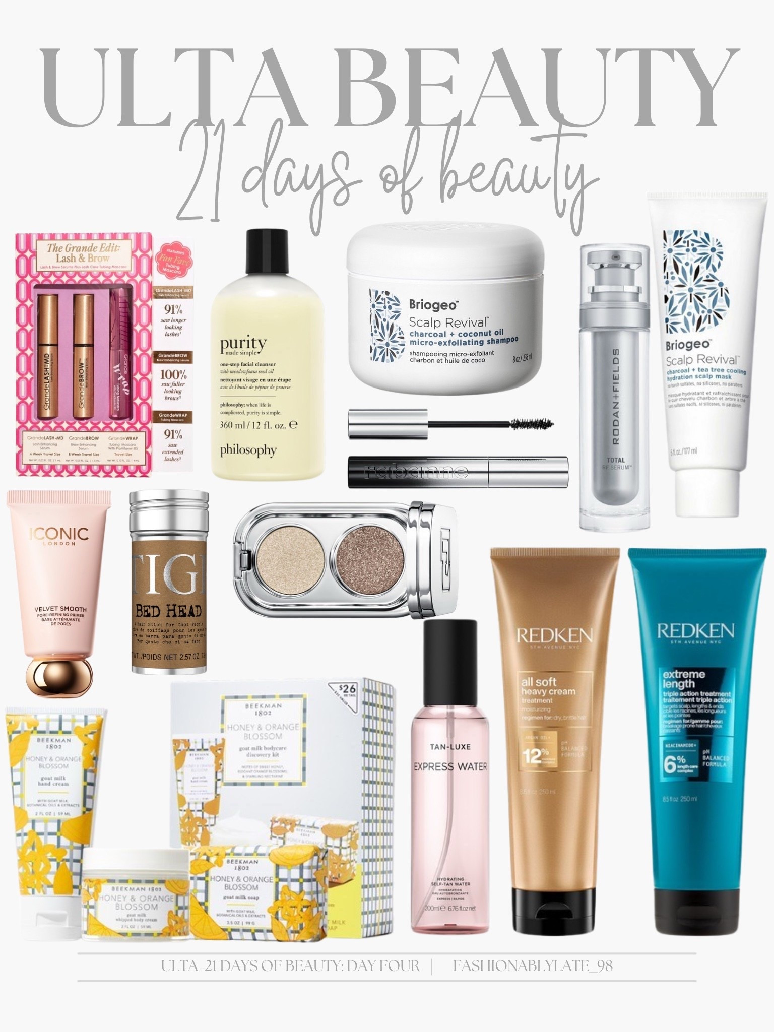 ulta 21 days of beauty - 50% off today’s deals! 

#LTKselfcare #LTKSaleAlert #LTKBeauty