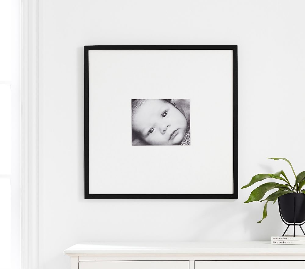 Wood Gallery Frames, 25x25 Inches, Black | Pottery Barn Kids