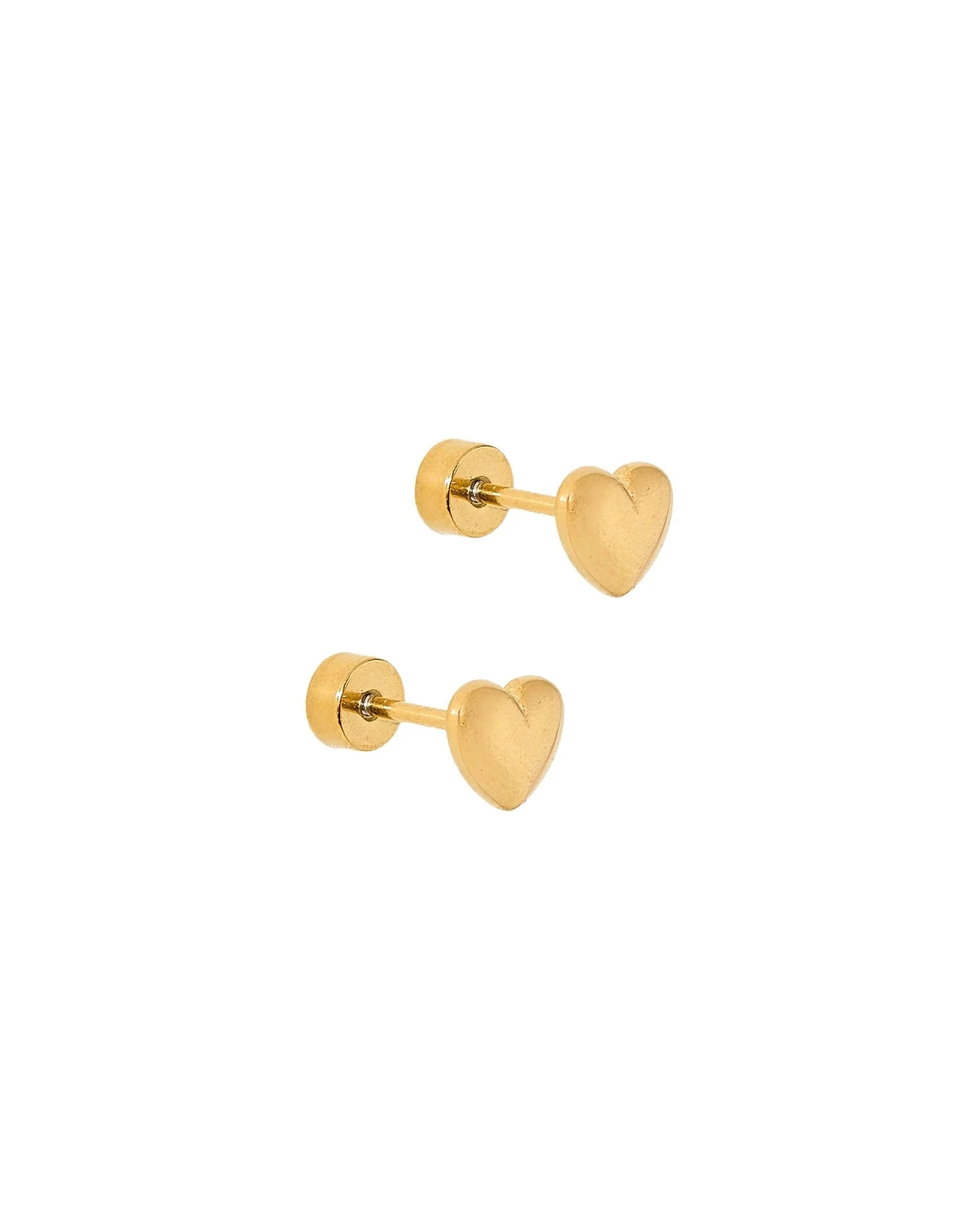 Screwback Stud Earrings - Hadley Gold | LINNY CO LLC