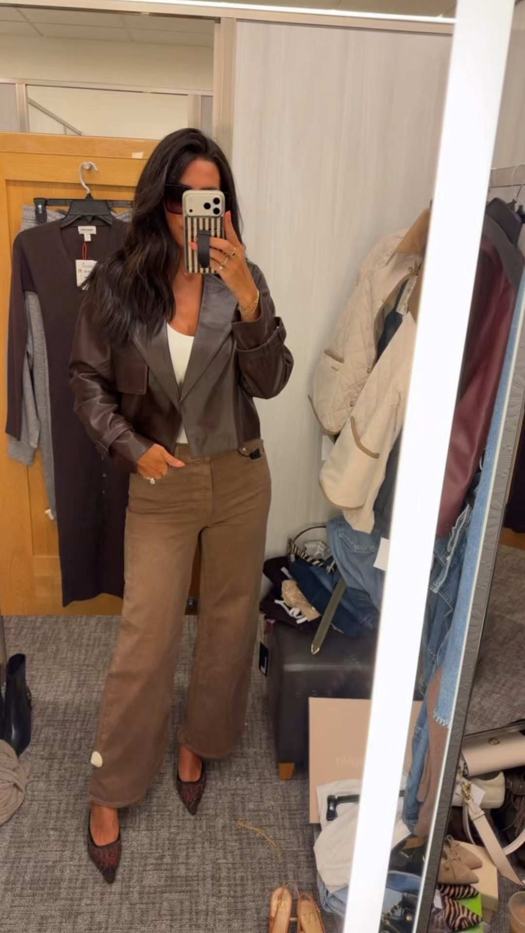 Small jacket 
Pants true to size

#LTKootd