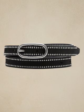 Daze Studded Suede Belt | Banana Republic (US)