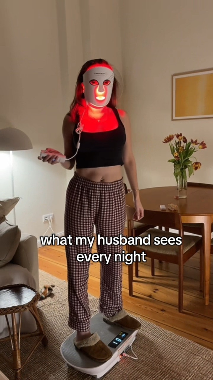 What my husband sees every night ;) he’s so lucky! #skincare #led mask #facemask#beauty #wellness #health #germany #deutschland 

#LTKfitness #LTKbeauty #LTKdeutschland