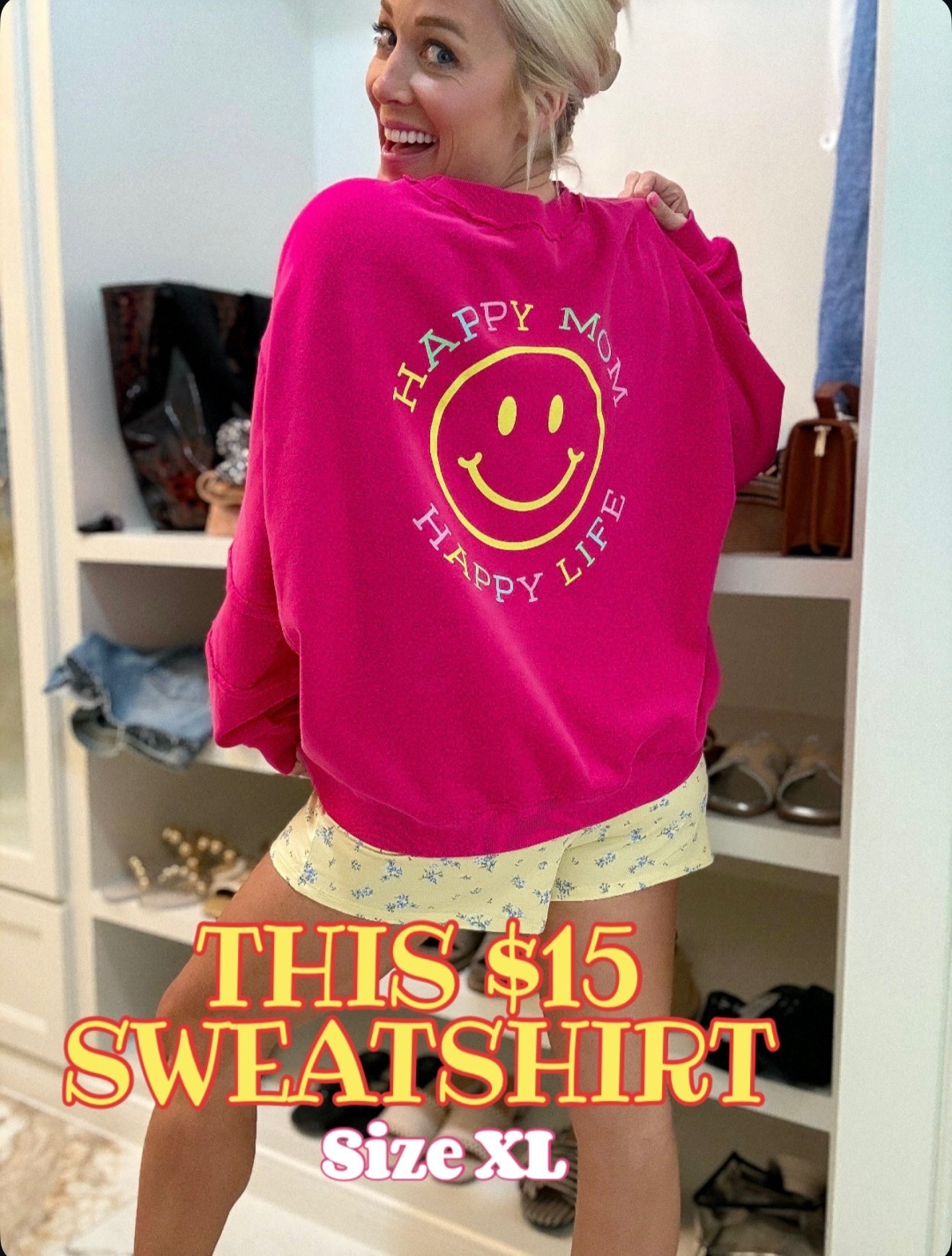 How cute is this sweatshirt for moms - XL