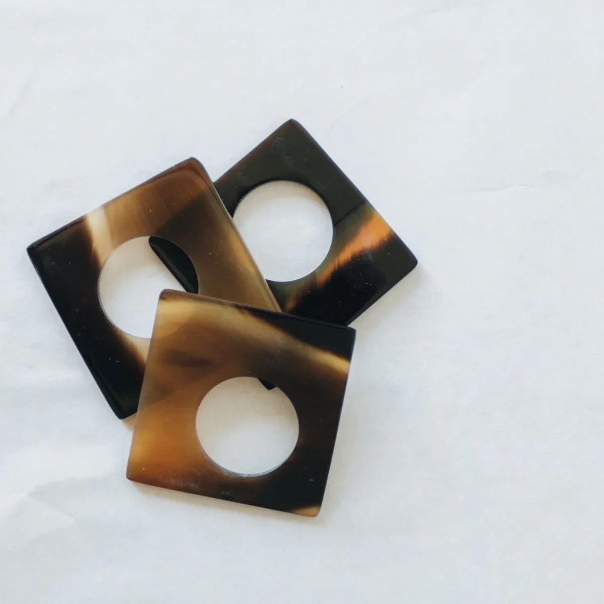 Square Napkin Ring, Set of 4 | Hammett