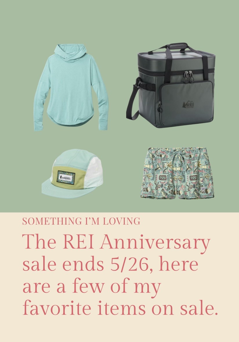 The REI Anniversary sale is happening now and there are so many great items on sale. Stock up on your favorite outdoor clothing and gear before the sale ends on 5/26. 

#LTKSummerEdit #LTKActive #LTKSaleAlert
