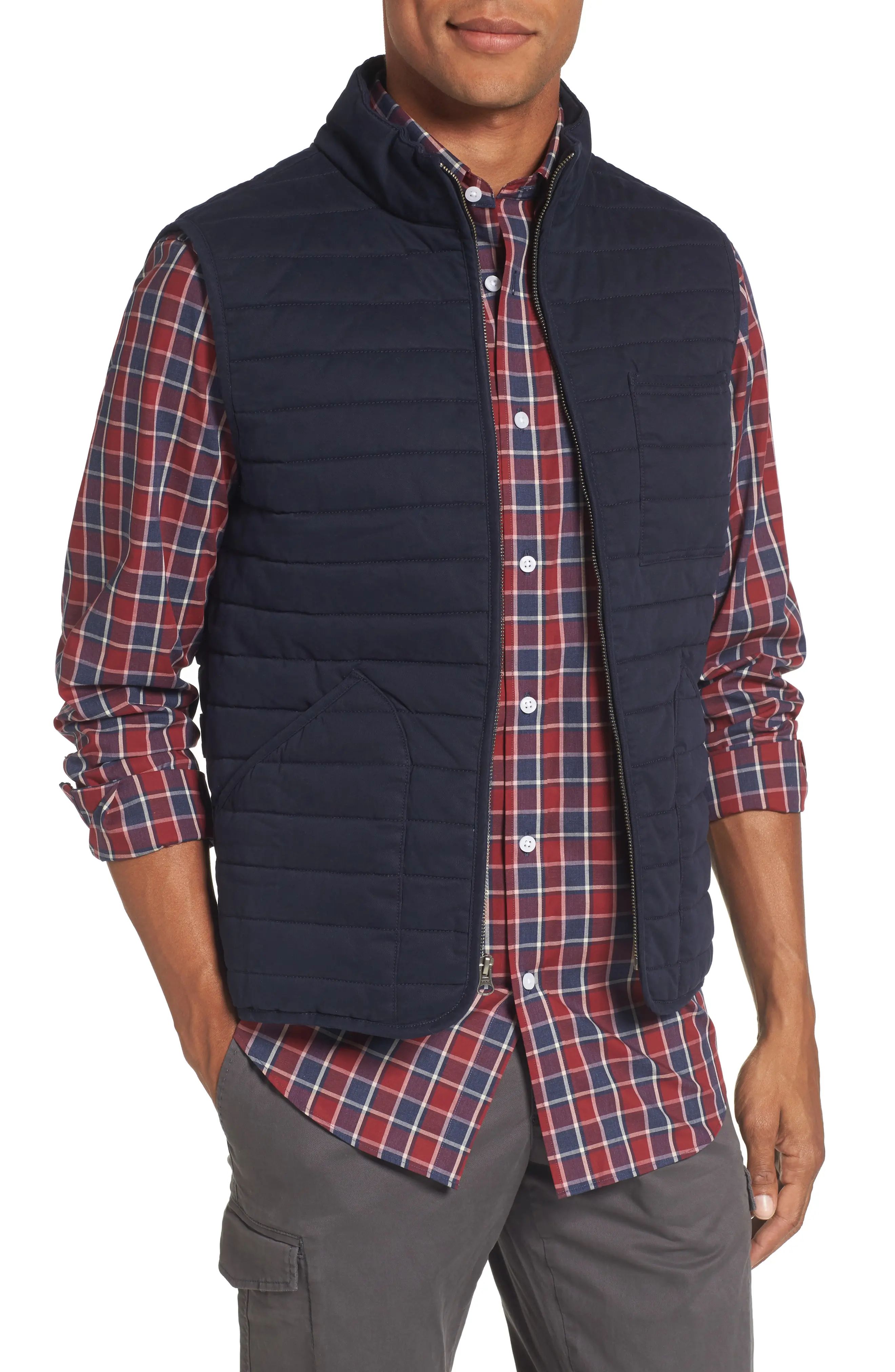 Quilted Twill Vest | Nordstrom