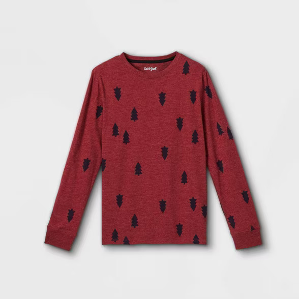 Boys' Printed Long Sleeve T-Shirt - Cat & Jack™ | Target