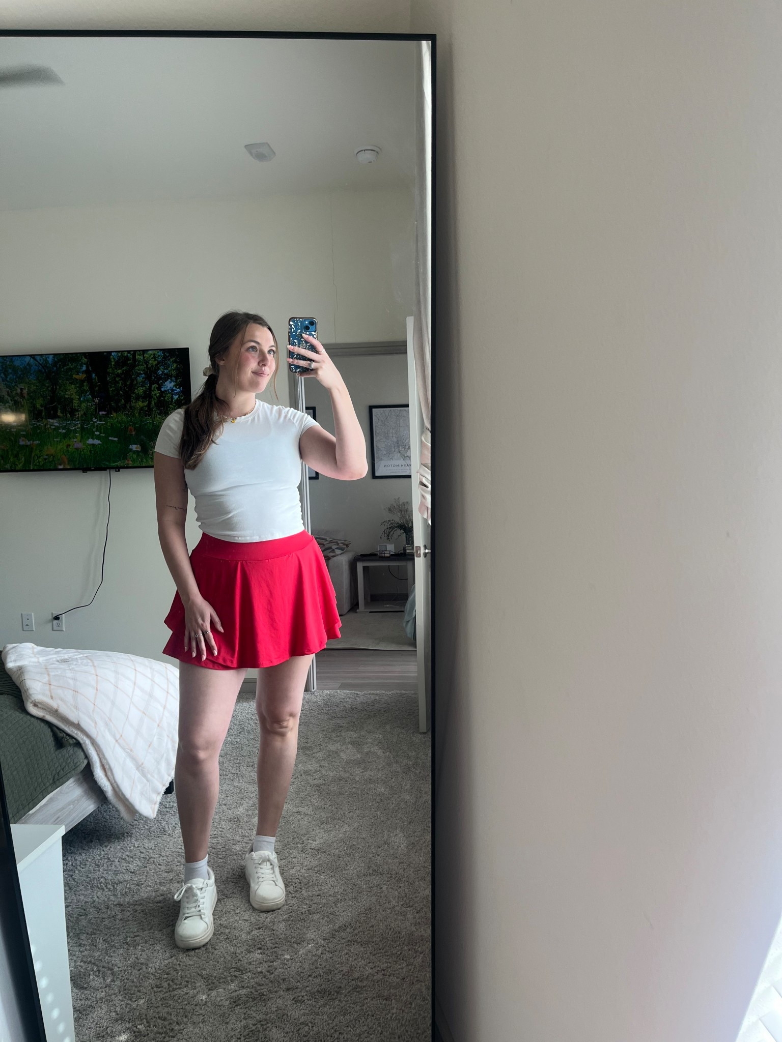 Red tennis skirt

#tallgirl #tallgirlstyle #tallgirlfashion #dallas #dfw #dallasinfluencer #springoutfit #springfashion #easyoutfit #size8 #midsizefashion #midsizeoutfit #curvyfashion #curvystyle #outfitinspiration #ootd #outfitinspo #grwm #springstyle #midsizestyle #outfitideas  #amazonfashion #amazonfinds #summeroutfit #summerstyle #Iuga #IugaAmazon #tennisdress #athleticdress #tennisskirt #romper 

#LTKStyleTip #LTKMidsize #LTKActive