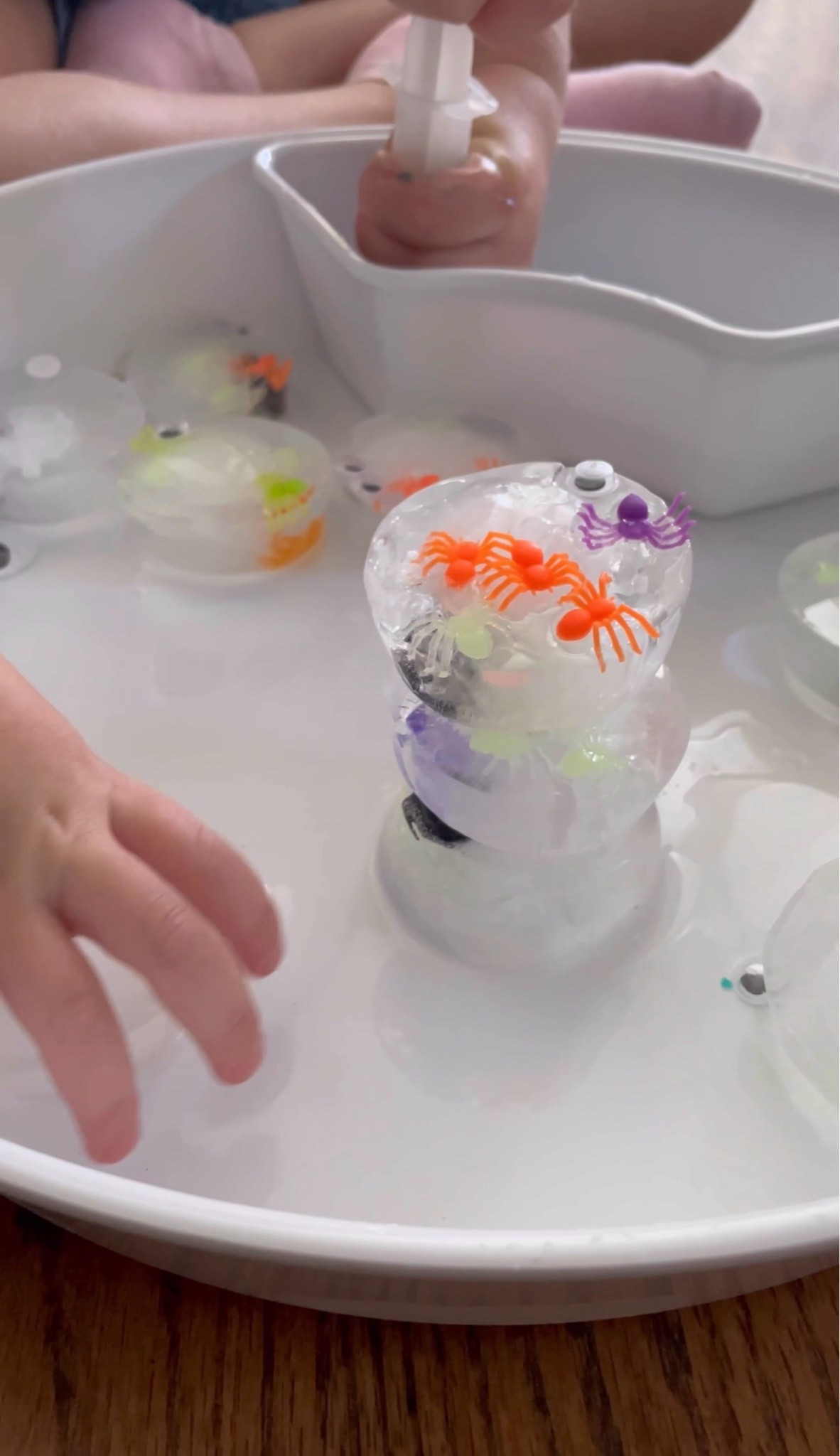Rescue the Halloween trinkets! Such a fun and simple sensory and STEM activity for kids

#LTKKids #LTKSeasonal #LTKmomlife