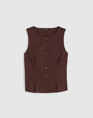 The Rosalie Sleeveless Top | Madewell