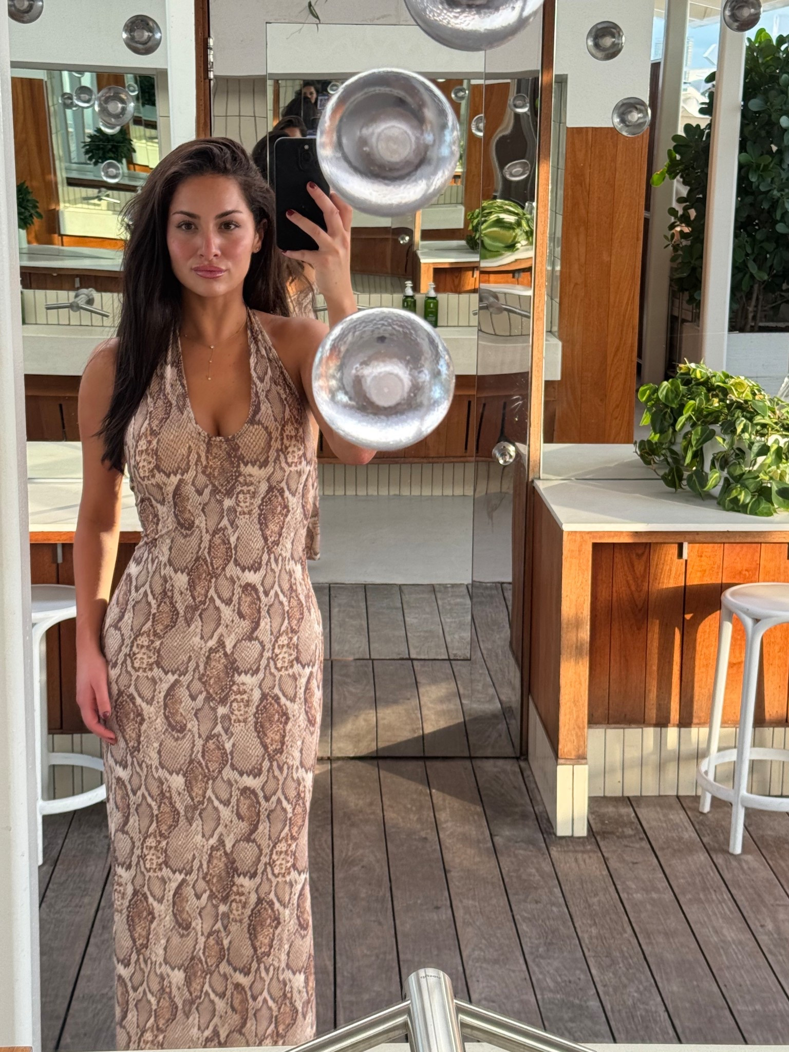 Snakeskin print dress !! Very Miami 🐍

#LTKGiftGuide #LTKHoliday #LTKTravel