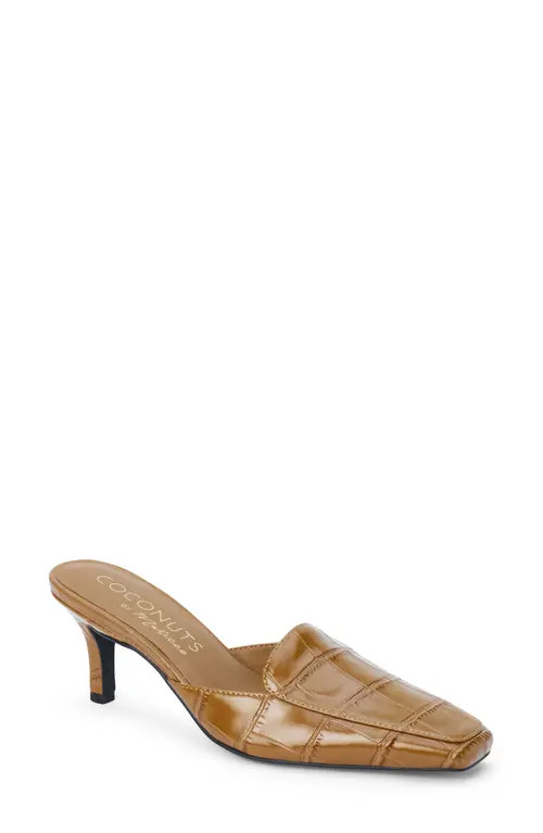 Coconuts by Matisse Davey Kitten Heel Mule in Caramel at Nordstrom, Size 9 | Nordstrom