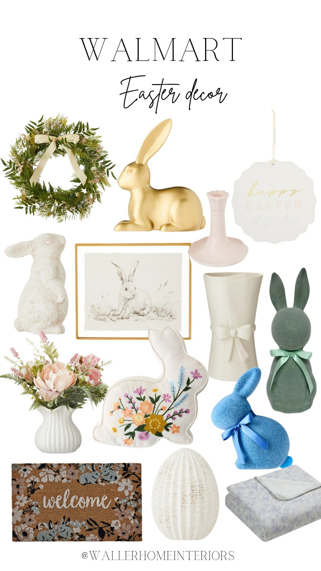 Walmart has the cutest Easter decor and so affordable! #easterdecor #walmartfinds

#LTKSeasonal #LTKHome #LTKFindsUnder50