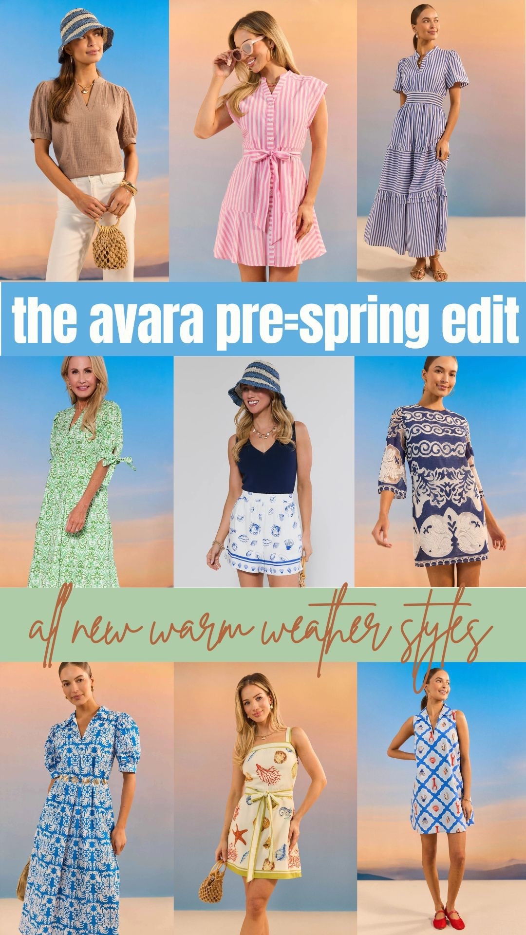Avara pre-spring edit with all the warm weather styles 

#LTKSeasonal #LTKOver40 #LTKTravel