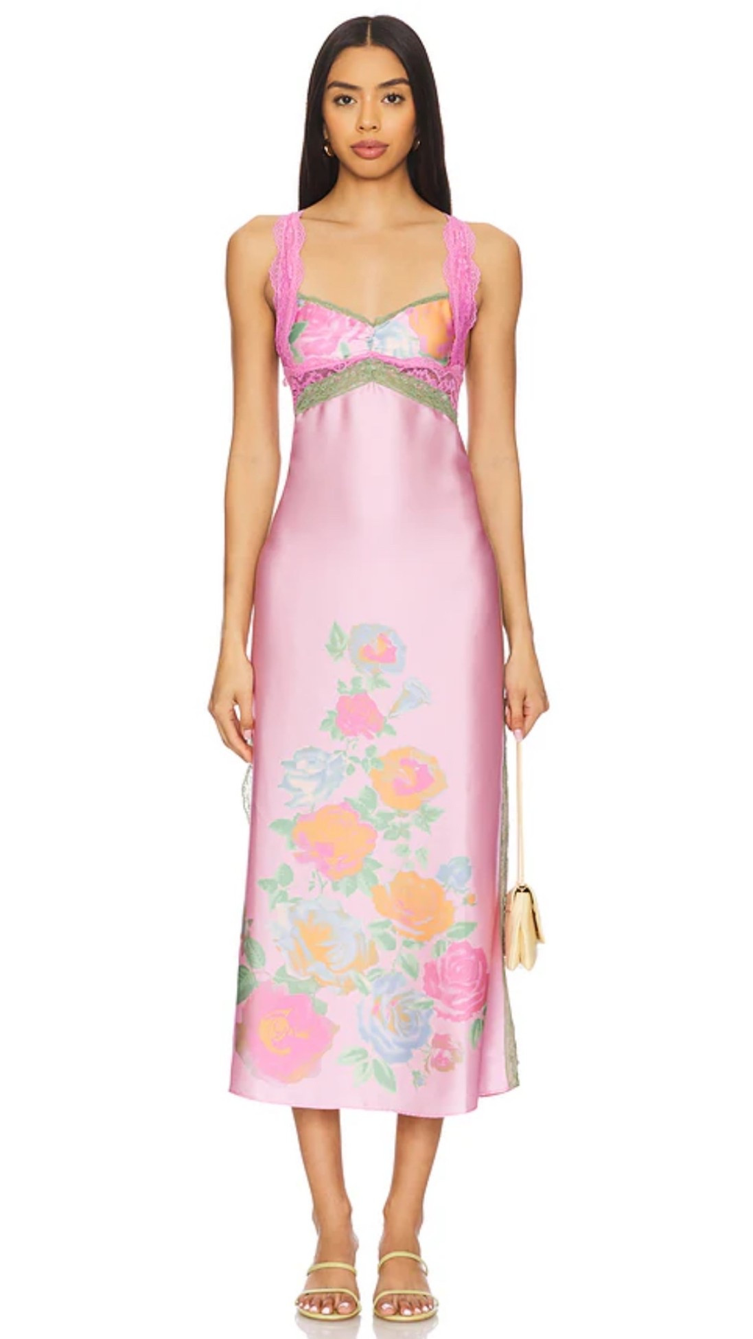 The ultimate dress for your summer holiday! Available in different patterns including this floral one and polka dots! 
.
.
.
.
.
Free people just dreamy maxi dress silk satin floral vacation outfit Europe pink Barbie girly feminine wedding guest dress revolve

#LTKsummer #LTKtravel #LTKdresses