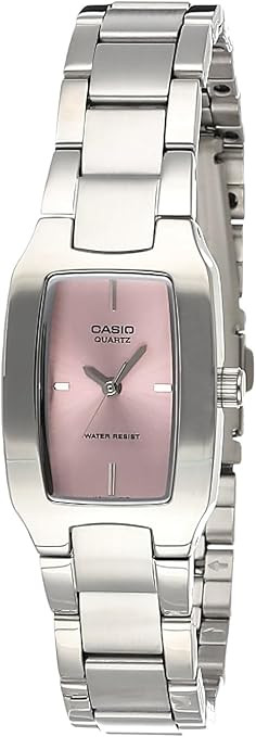 Casio Enticer Ladies Analog Pink Dial Women's Watch - LTP-1165A-4CDF(SH20) | Amazon (US)