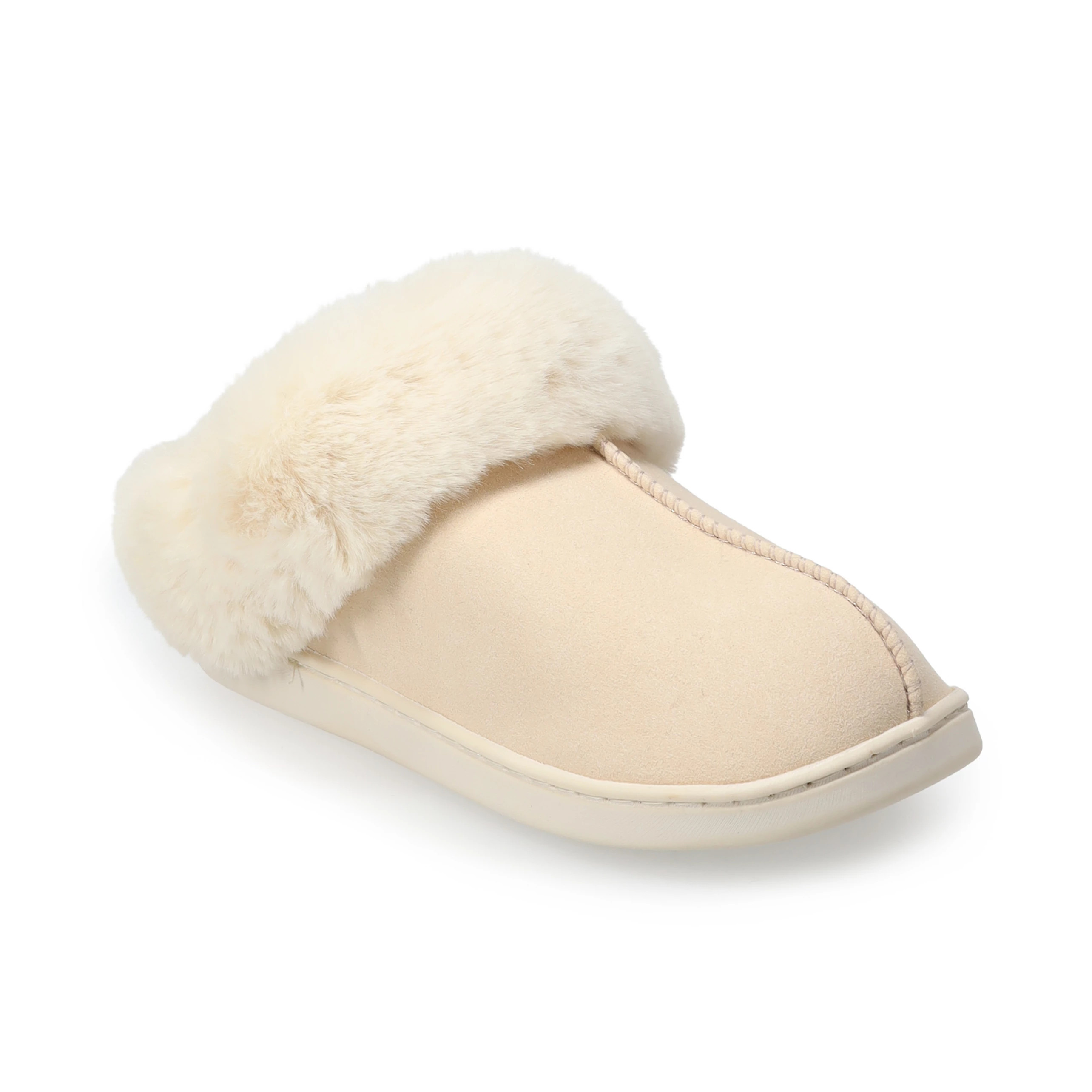 Women's LC Lauren Conrad Faux Fur Clog Slippers | Kohl's