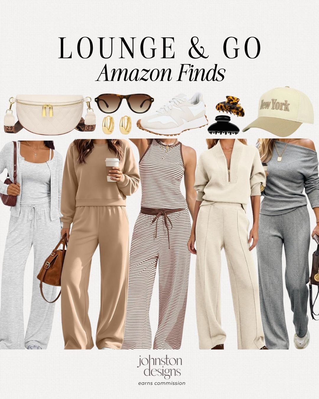 Comfy enough to lounge in but cute enough to wear out. 🤎 These Amazon sets and easy neutral layers are perfect for errands, travel days, coffee runs and everyday fall outfits!

Amazon loungewear, comfy Amazon outfits, matching lounge sets, travel outfit ideas, neutral fall outfits, casual Amazon fashion, airport outfit inspo, cozy everyday style, Amazon fashion finds, lounge set outfit

#amazonfashion #amazonfinds #loungewear #casualstyle #traveloutfit #fallfashion #comfystyle #outfitinspo #everydaystyle 

 #LTKootd