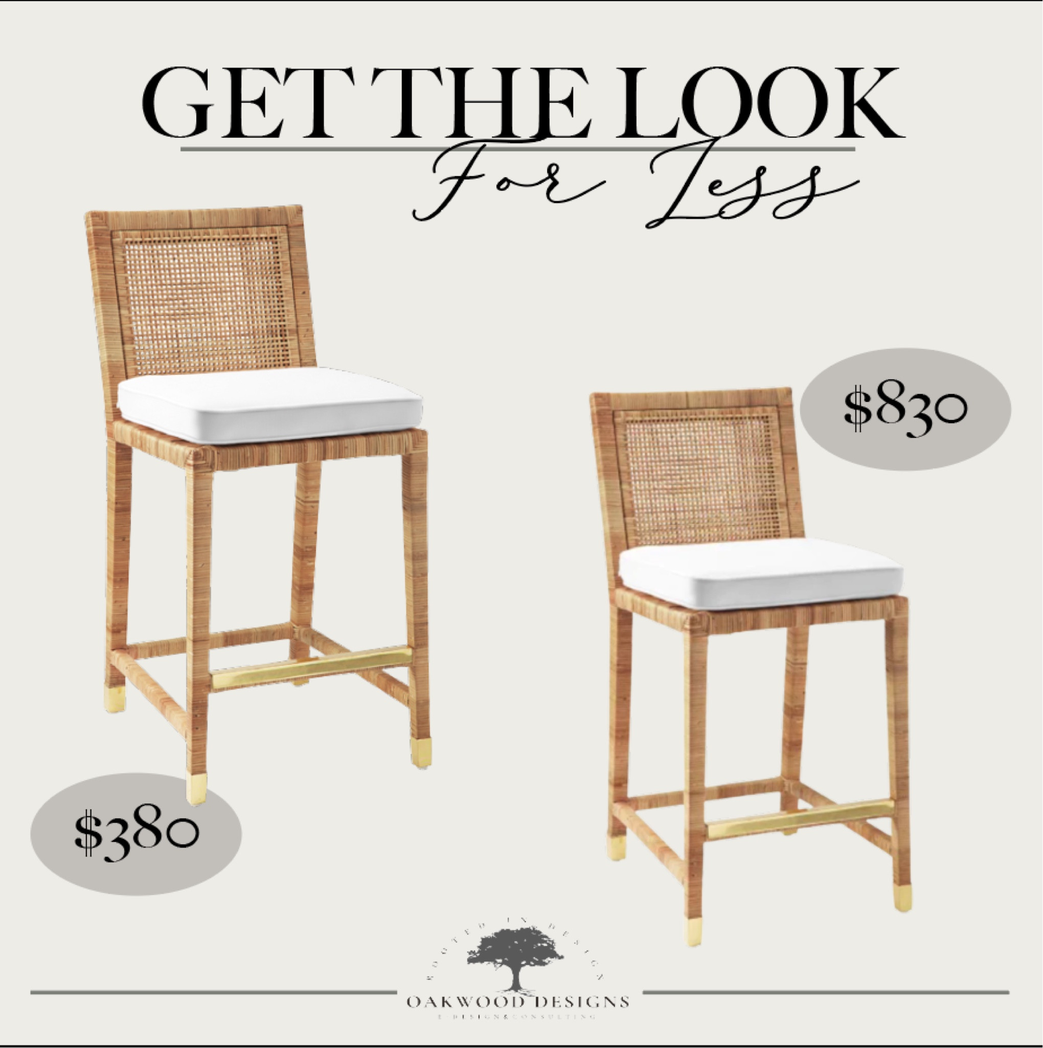 Balboa Rattan Counter Stool … curated on LTK