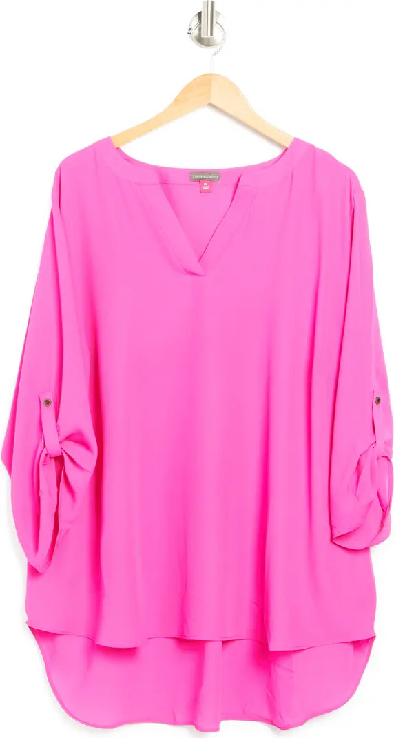 Roll Tab Popover Blouse | Nordstrom Rack
