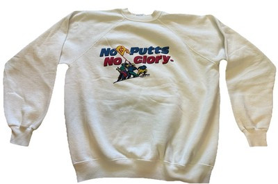 Vintage Hanes No Putts No Glory Golf Crewneck XL | eBay | eBay US