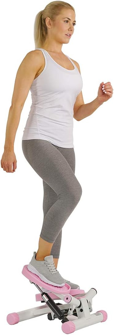 Sunny Health and Fitness Adjustable Mini Stair Stepper Exercise Equipment Step Machine with Twist... | Amazon (US)