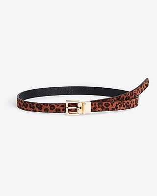 Reversible Mini Square Buckle Belt | Express