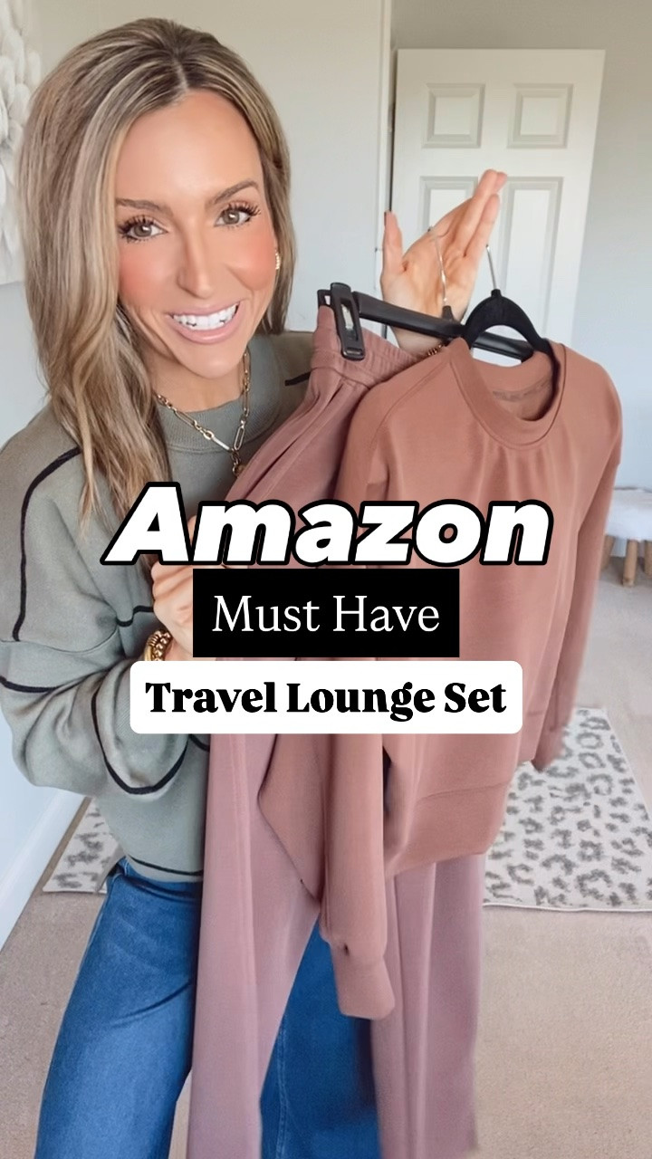 Stylish and comfy loungewear from G4Free, perfect for relaxation & travel! Wearing xs in both.