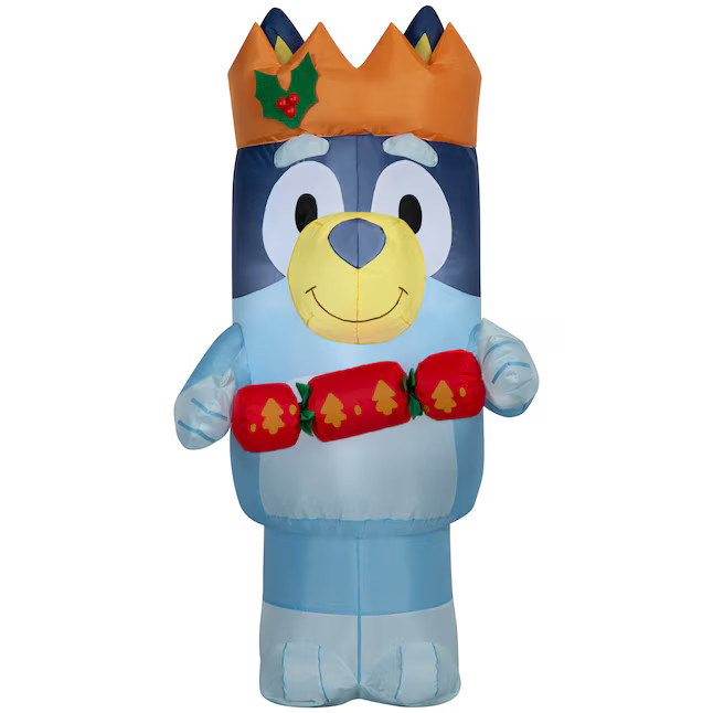 Bluey 3.5-ft Lighted Bluey Christmas Inflatable | Lowe's