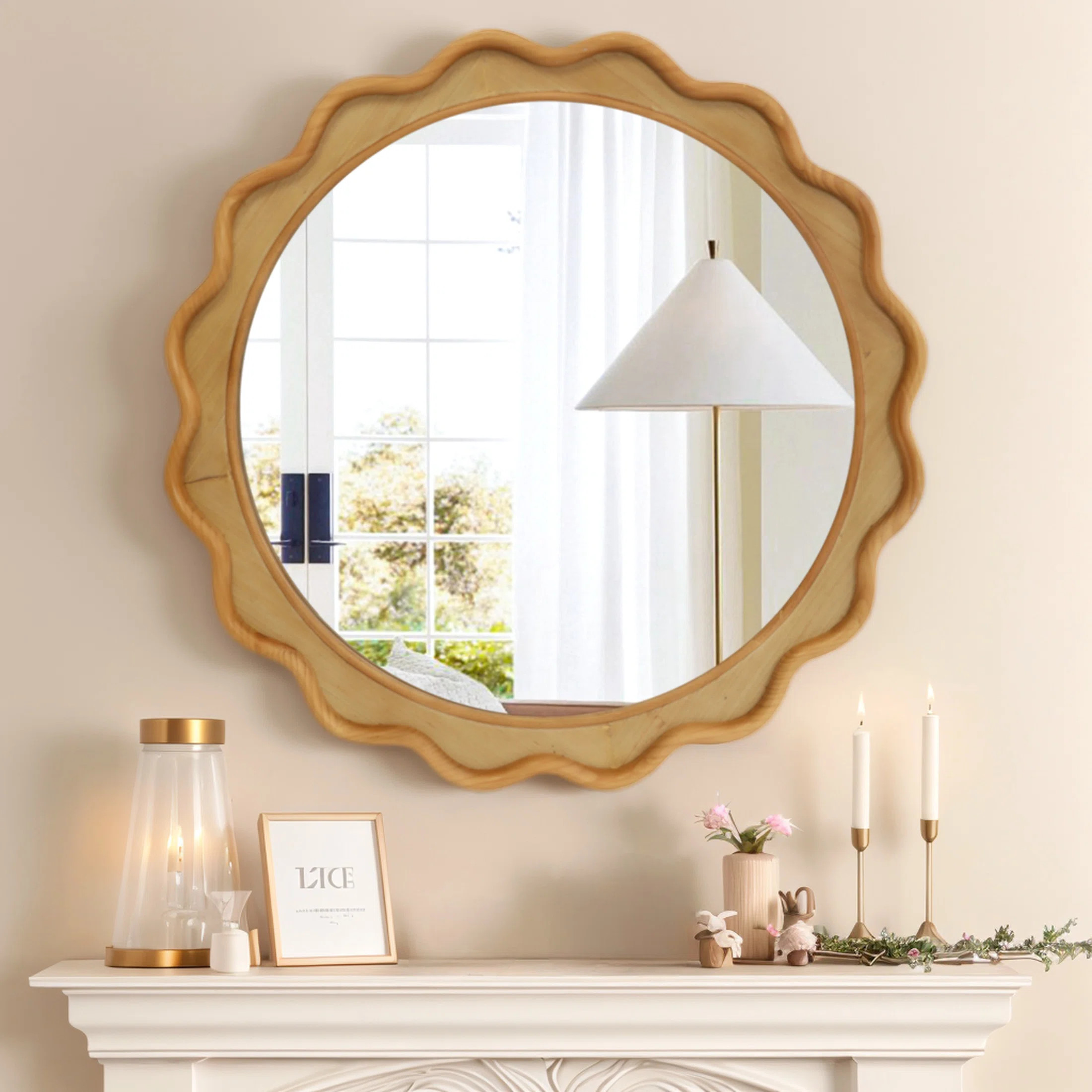 Winston Porter Shanice 30'' Wood Frame Wall Mirror & Reviews | Wayfair | Wayfair North America