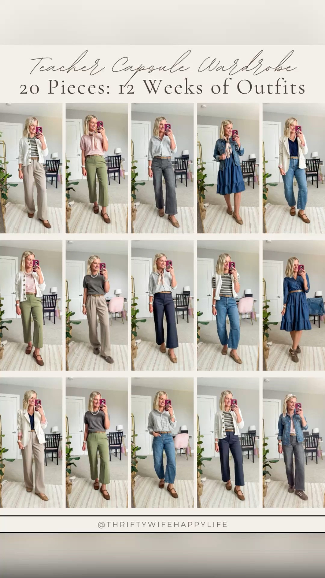12 weeks of teacher outfits from 20-pieces.

#LTKWorkwear #LTKPetite #LTKOver40