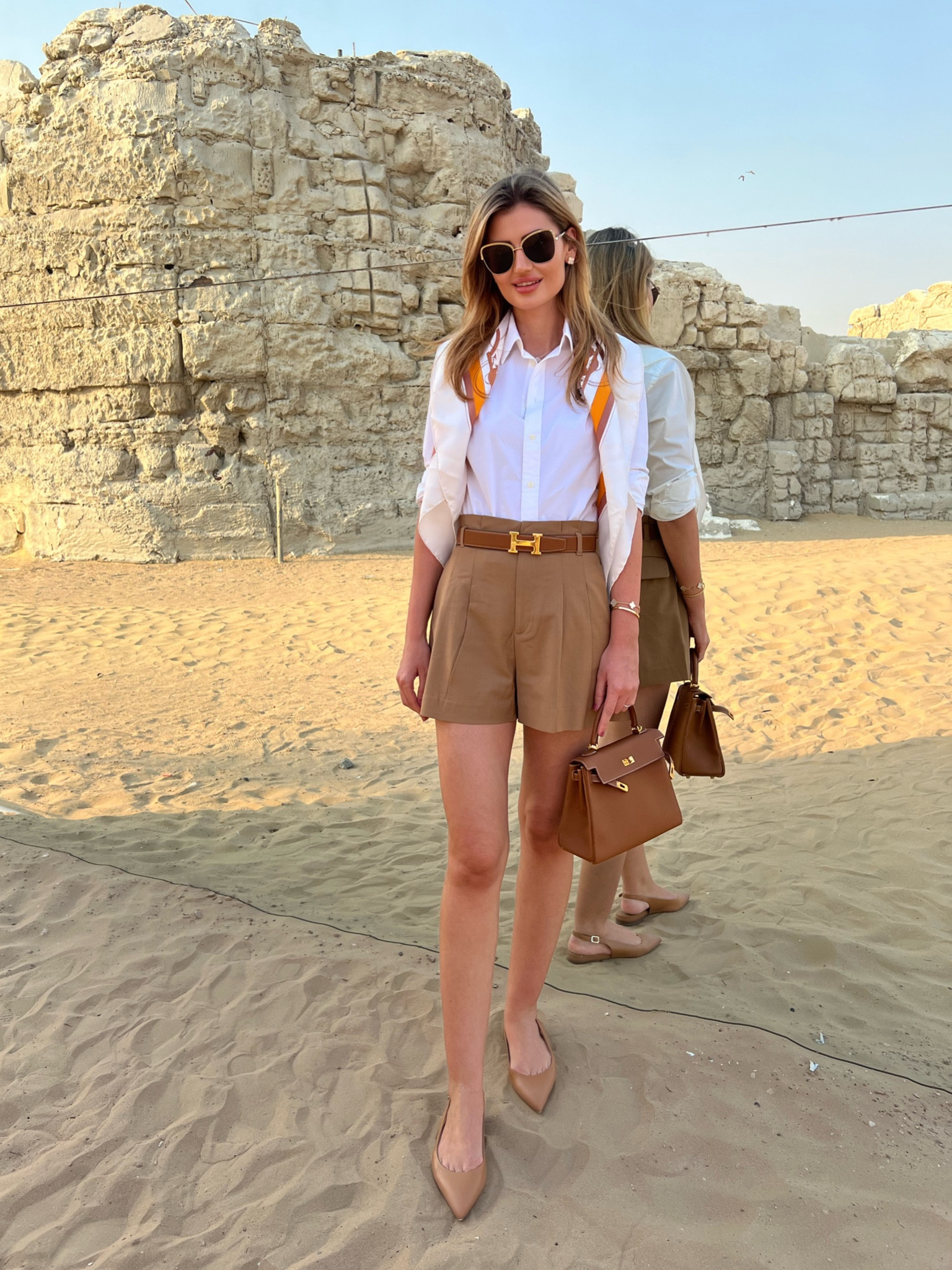 Smart casual spring summer outfit 🤎🤍

#LTKstyletip #LTKSeasonal #LTKfit