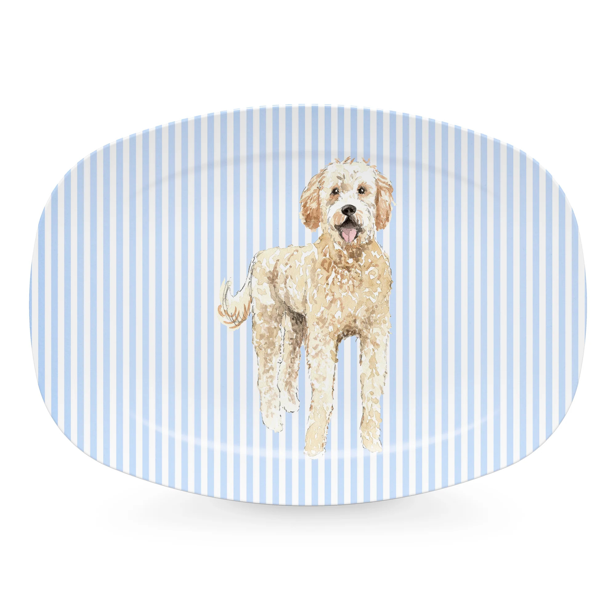 Best Friends Goldendoodle Platter | Mariposa