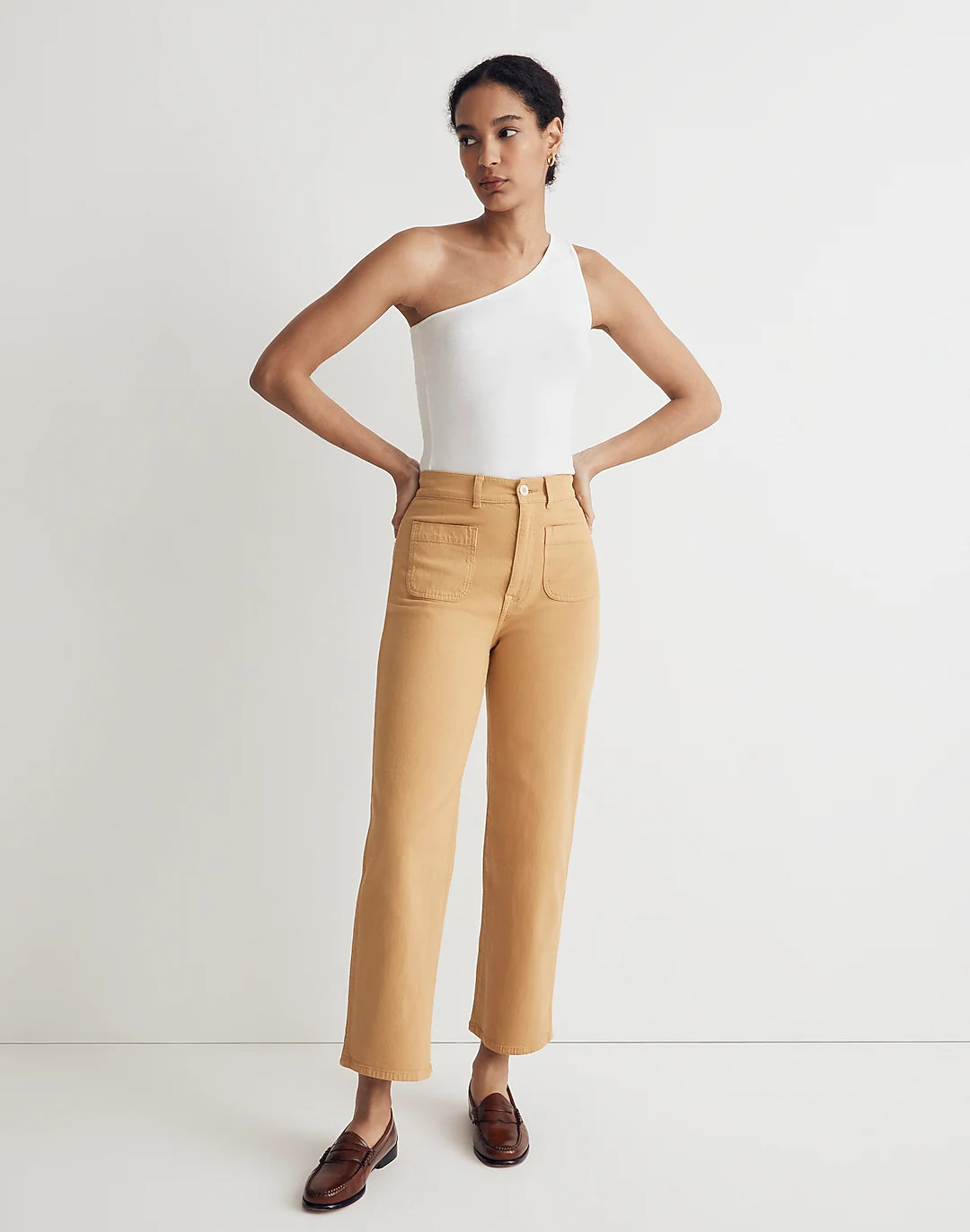 Emmett 2.0 Wide-Leg Crop Pants | Madewell