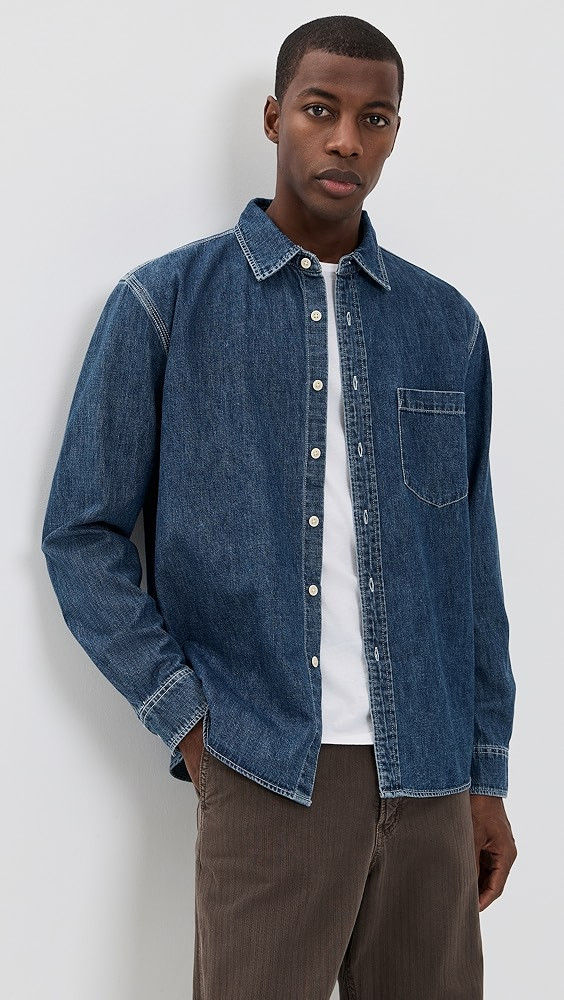 Easy Shirt In Denim | Shopbop