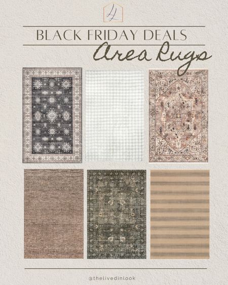Black Friday Deals- Area Rugs edition! Mix and match these patterns and textures in any room.

Home decor, area rugs, vintage rug

#LTKCyberWeek #LTKhome #LTKsalealert