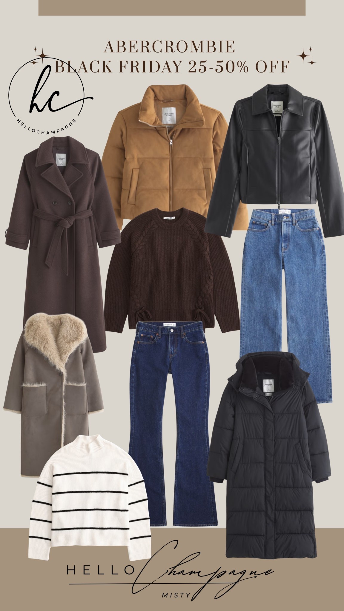 Abercrombie Black Friday Sale • 25-50% off 

#LTKCyberWeek #LTKFindsUnder100 #LTKSaleAlert