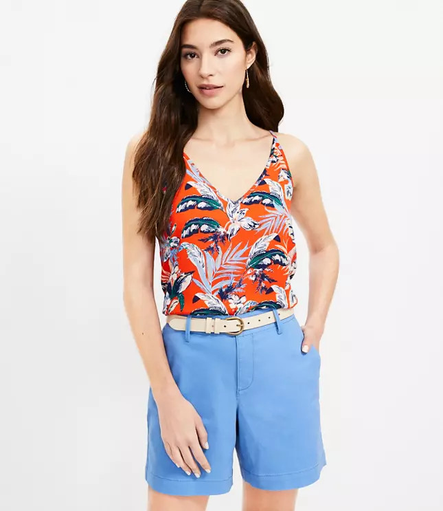 Botanical Double V Cami | LOFT