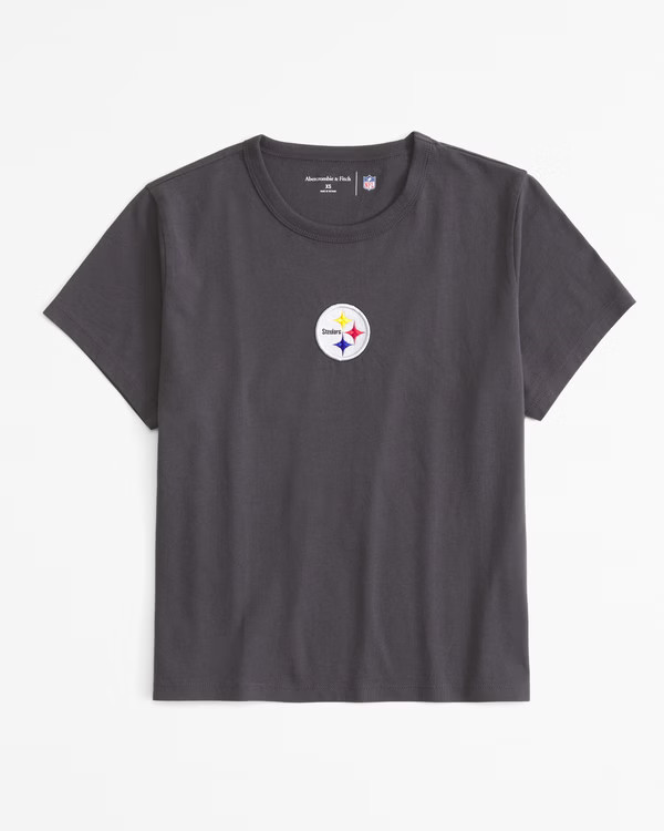 Short-Sleeve Pittsburgh Steelers Graphic Skimming Tee | Abercrombie & Fitch (US)