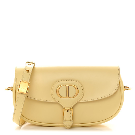 Box Calfskin East West Bobby Bag Pale Yellow | FASHIONPHILE (US)