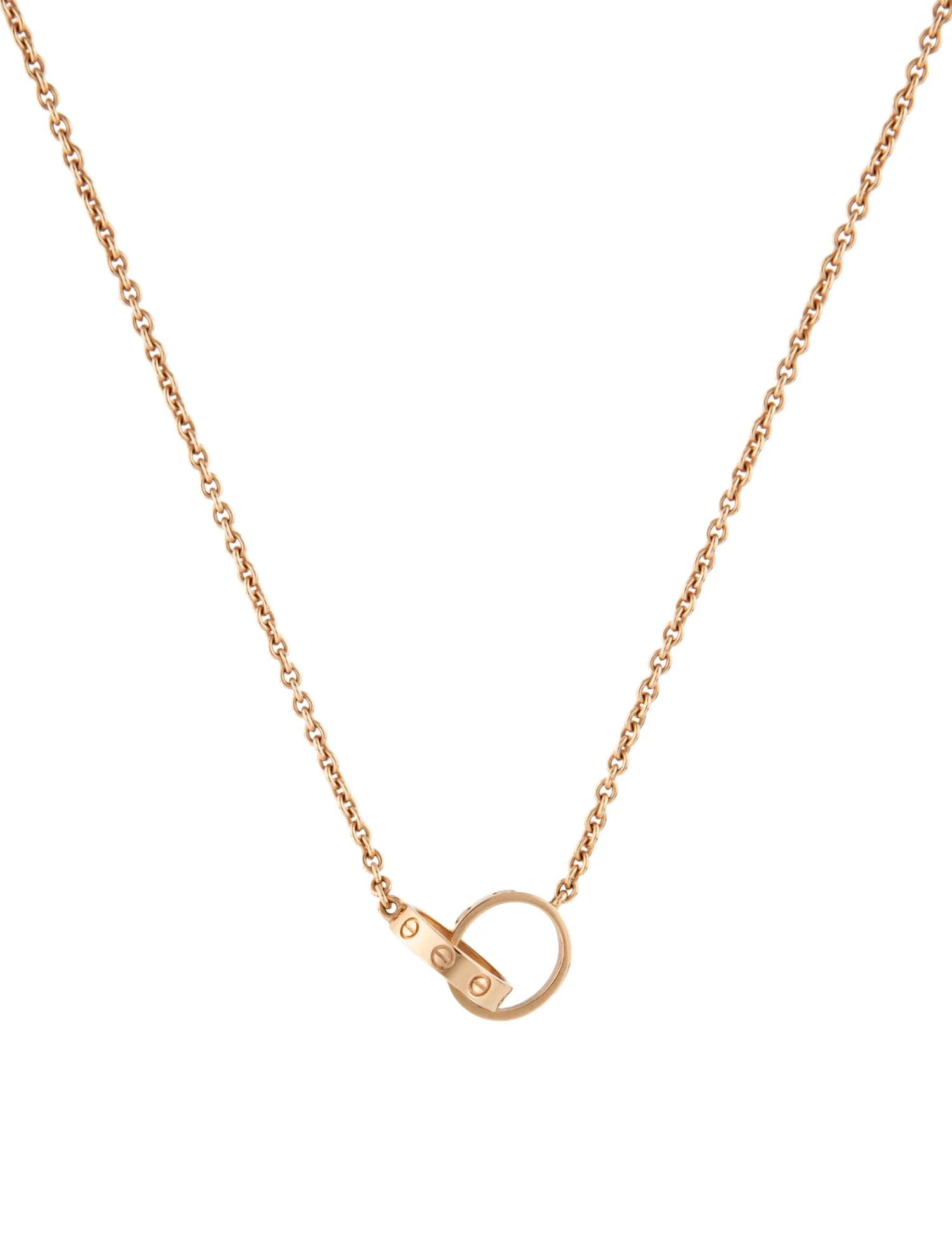 Cartier LOVE Pendant Necklace, 17.25 | The RealReal