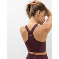 Goodmove Shimmer Scoop Neck Racer Back Bra Vest Mulberry | Marks & Spencer (UK)