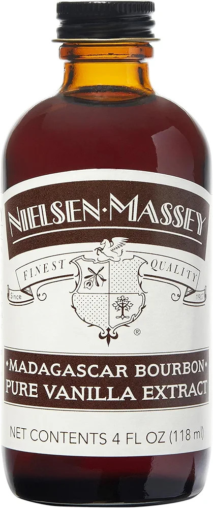 Nielsen-Massey Madagascar Bourbon Pure Vanilla Extract for Baking and Cooking, 4 Ounce Bottle | Amazon (US)