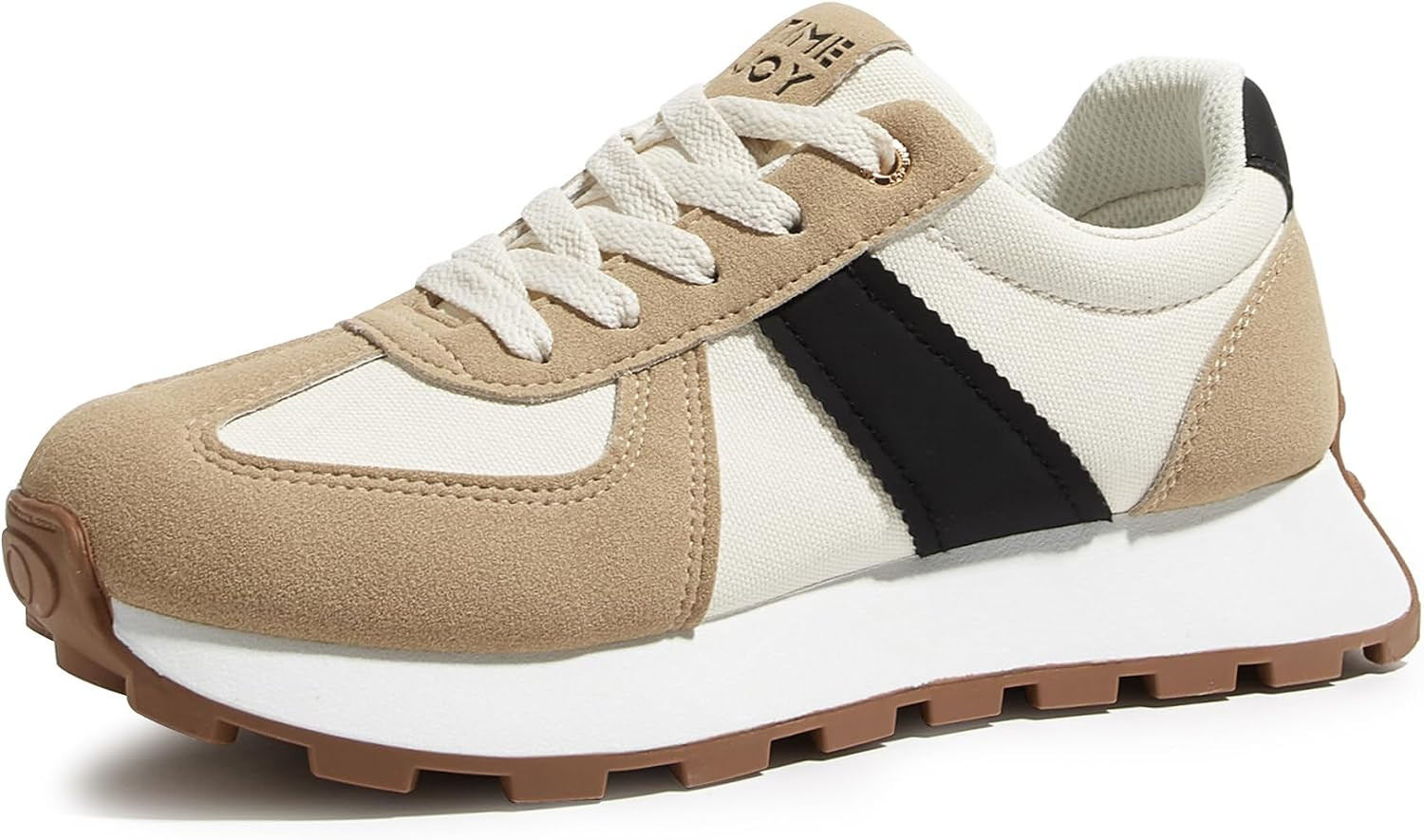 Women's Platform Sneakers, Wide Fit Vintage-Inspired Casual | Amazon (US)