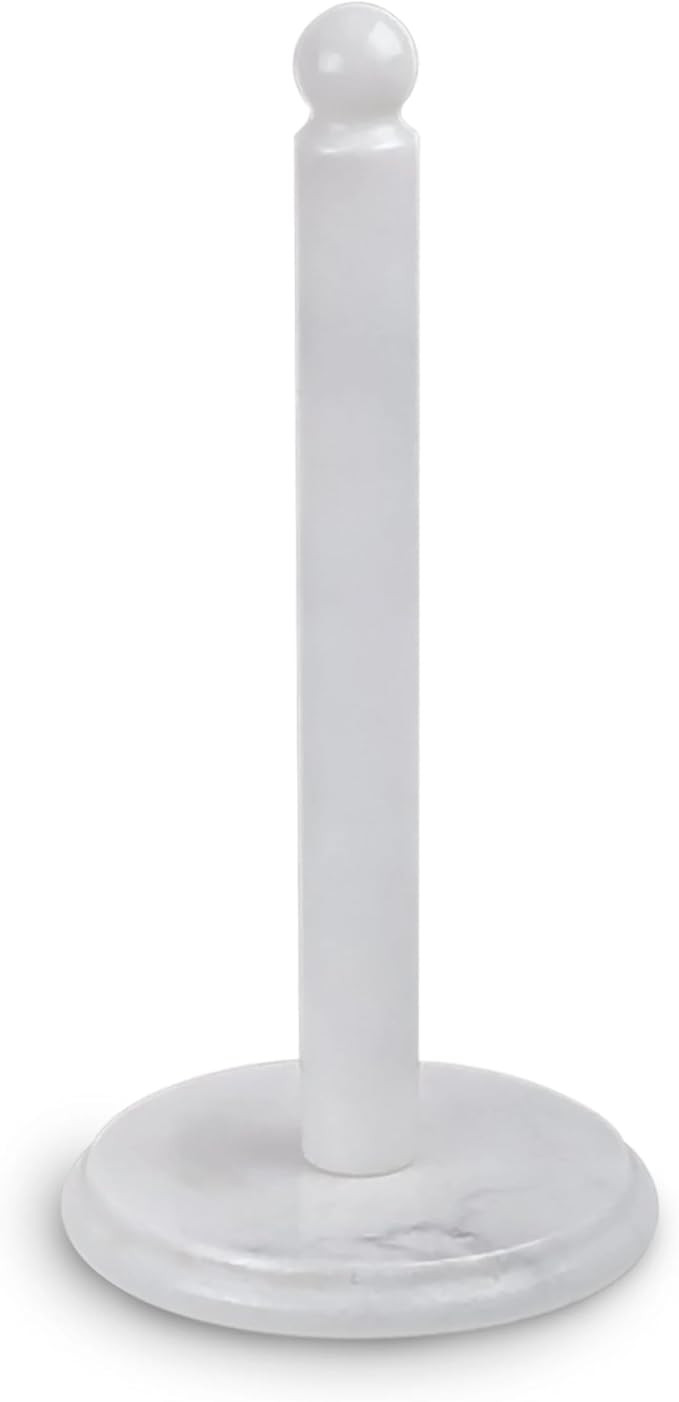Handmade Marble Paper Towel Holder for Kitchen Countertop – Premium Quality, Non-Slip Base, Ele... | Amazon (US)