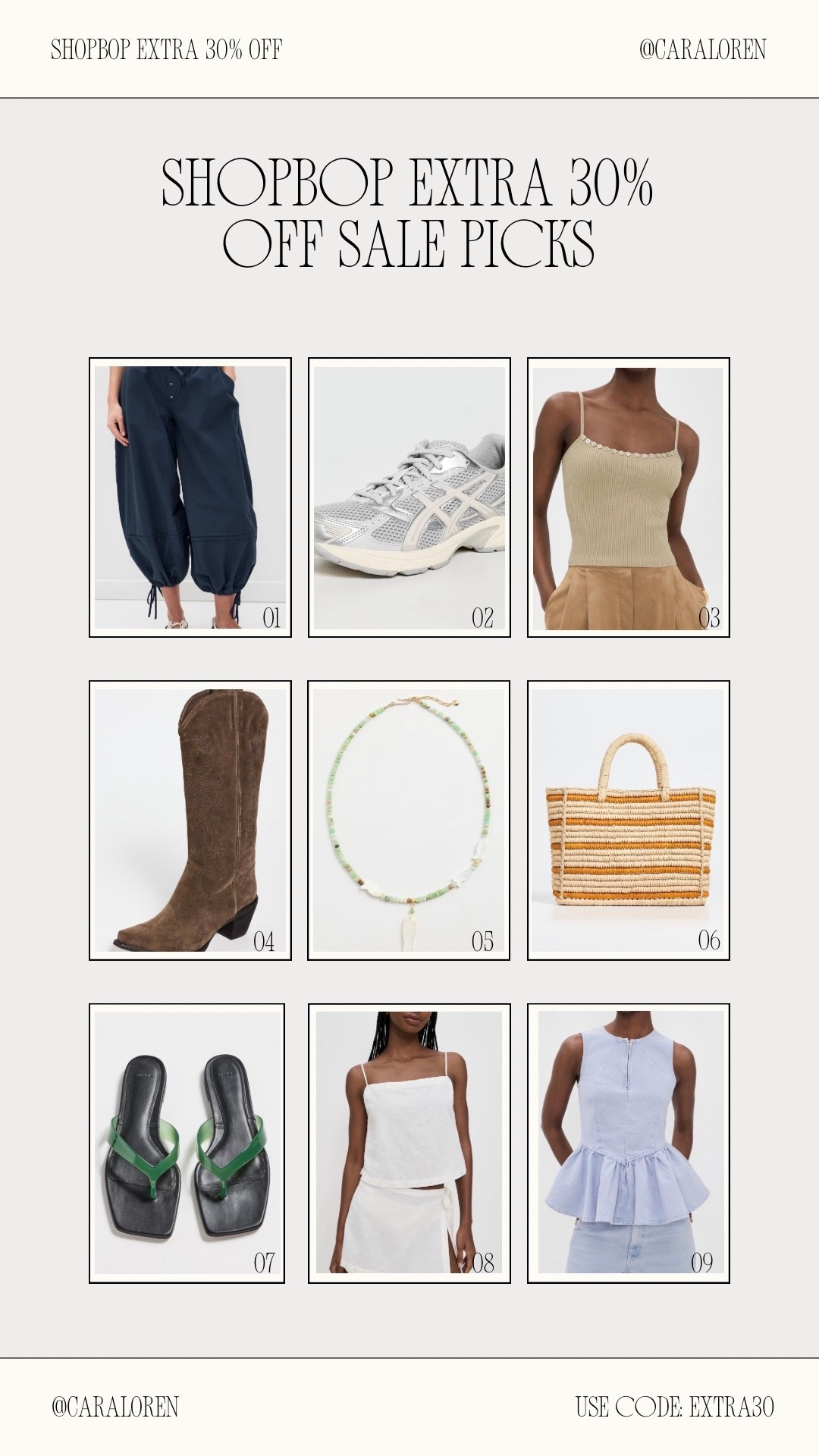 Extra 30% off sale items at @Shopbop with code: EXTRA30

#LTKSaleAlert #LTKPetite #LTKootd