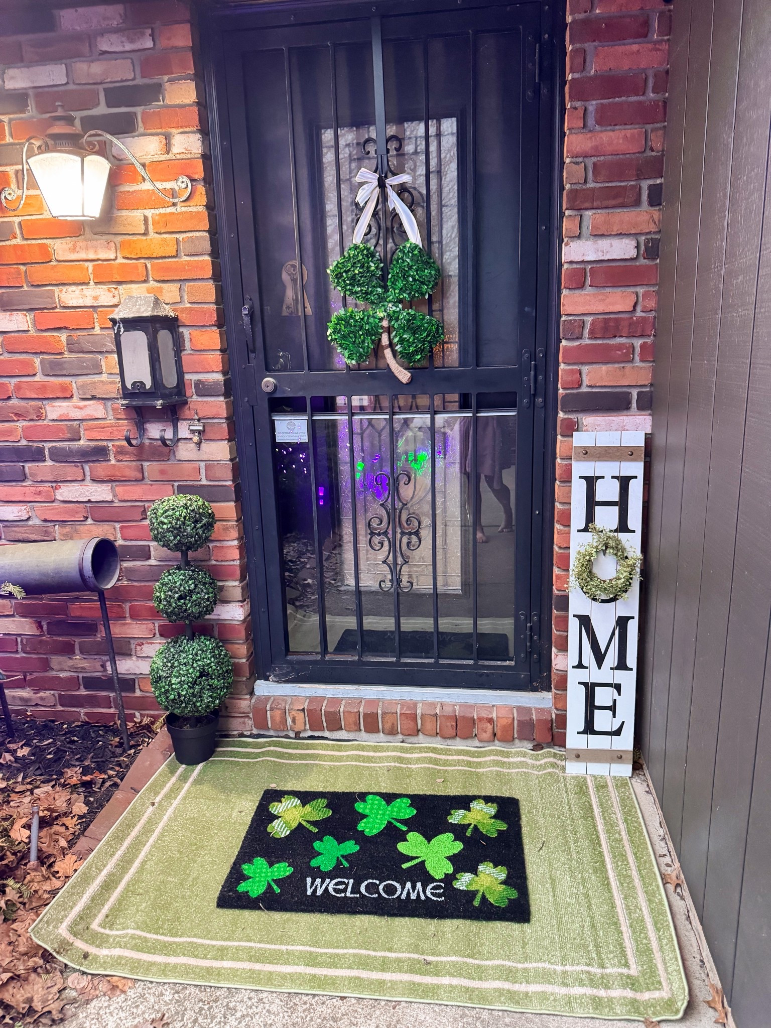 I am loving how my St Patrick’s day front door turned out! • st Patrick’s day home decor • st Patrick’s day decor • front door decor • front door inspiration • spring decor 

#LTKSeasonal #LTKFindsUnder50 #LTKHome